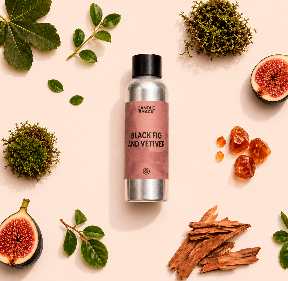 30cl Candle Recipe, Black Fig & Vetiver in EU 464