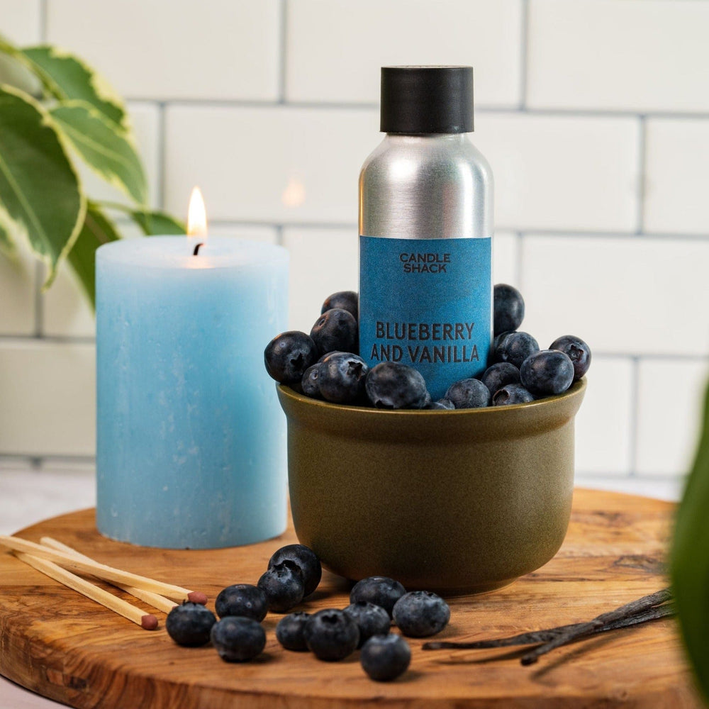 9cl Candle Recipe, Blueberry & Vanilla in Apricot & Coconut Wax