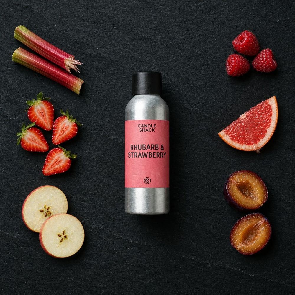 9cl Candle Recipe, Rhubarb & Strawberry in Rcx