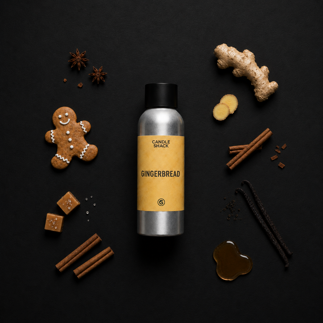 30cl Candle Recipe, Gingerbread in EU 464