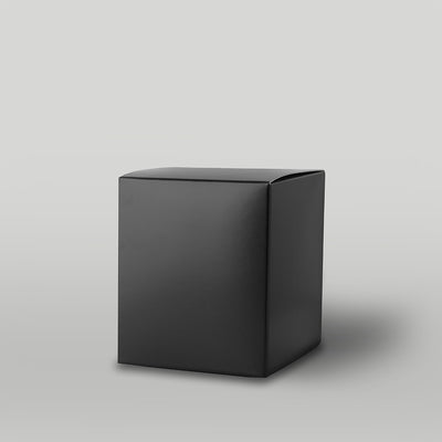 Boîte à bougies noire Simplicity (taille 2)