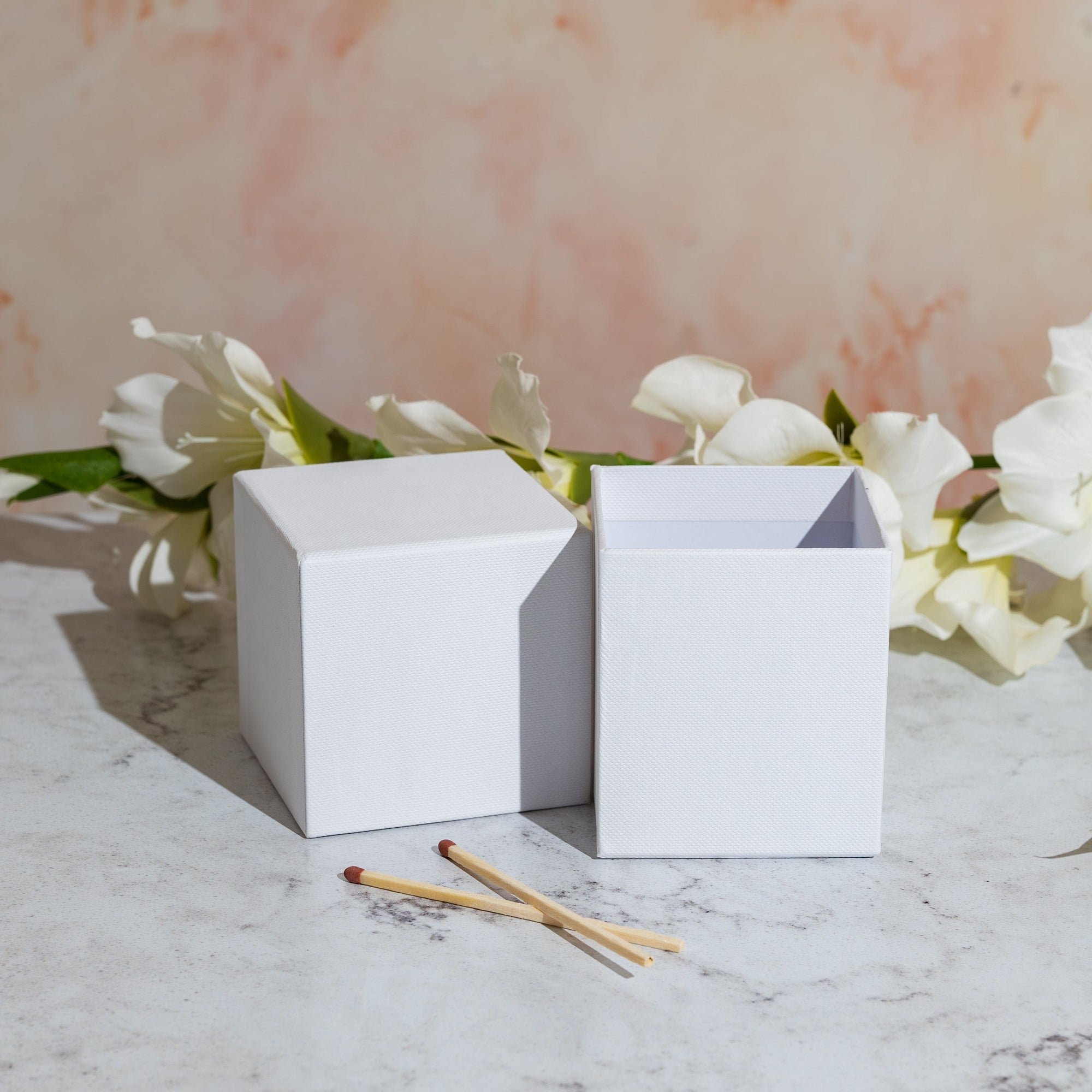 Luxury Rigid Box for 20cl Lotti - White