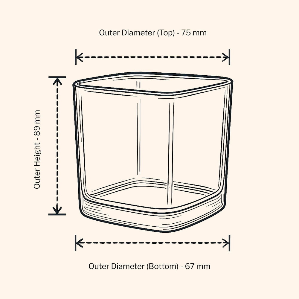 26cl Isla Candle Jar - Clear