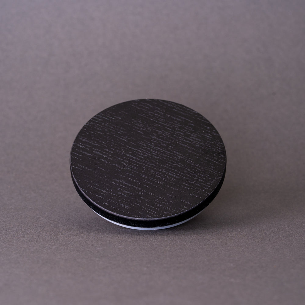Couvercle en bois noir pour pot Ebony 30cl