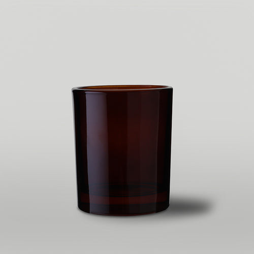 30cl Ebony Candle Jar - Amber