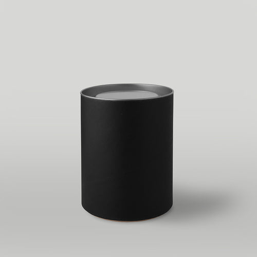 Black Cylindrical Candle Box (Size 3)