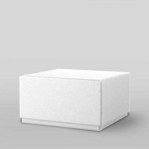 Luxury Rigid Box & Sleeves - 425g - 3-Wick White - Pack of 2