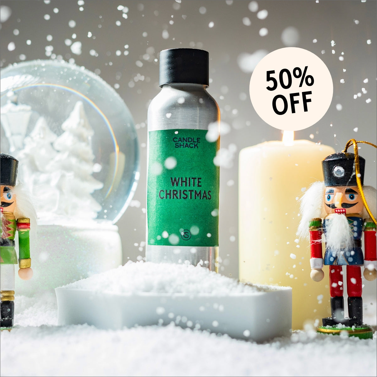 Huile parfumée de Noël blanc