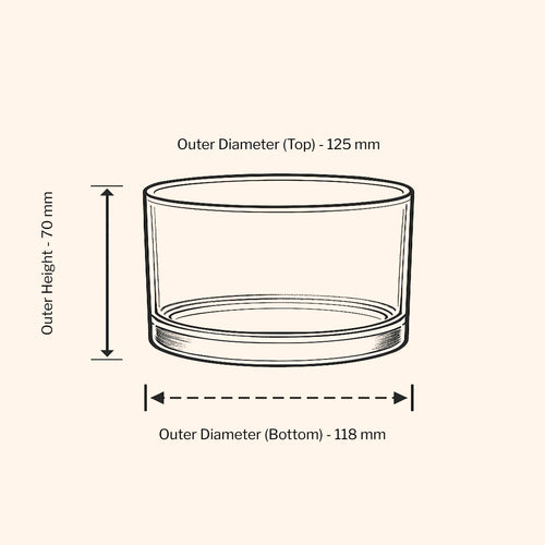 50cl Lotti Bowl - Black Matt