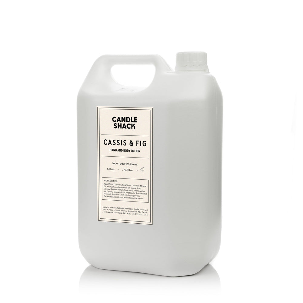 5 liter Hand & Body Lotion - Cassis & Fig