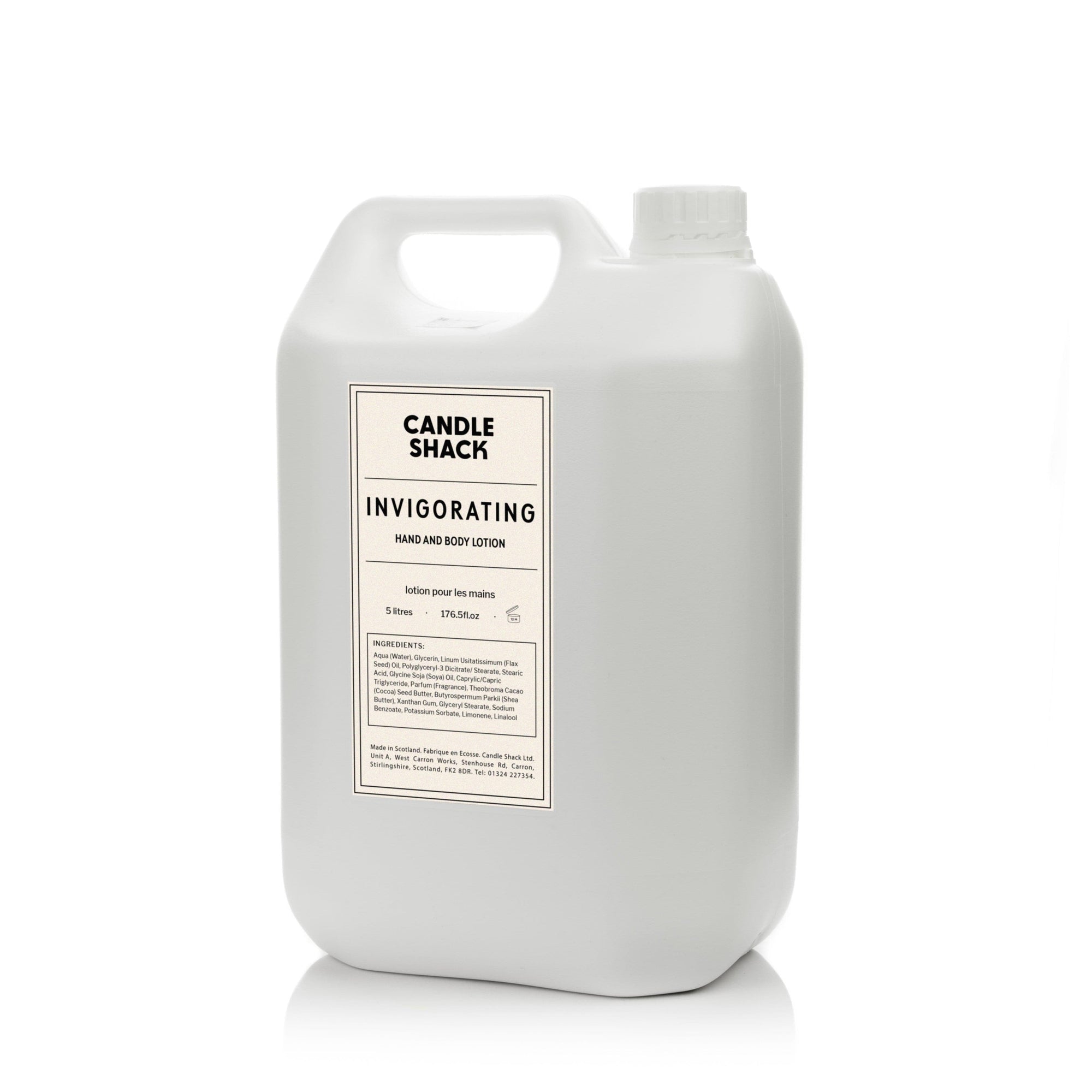 5 liter Hand and Body Lotion - Invigorating