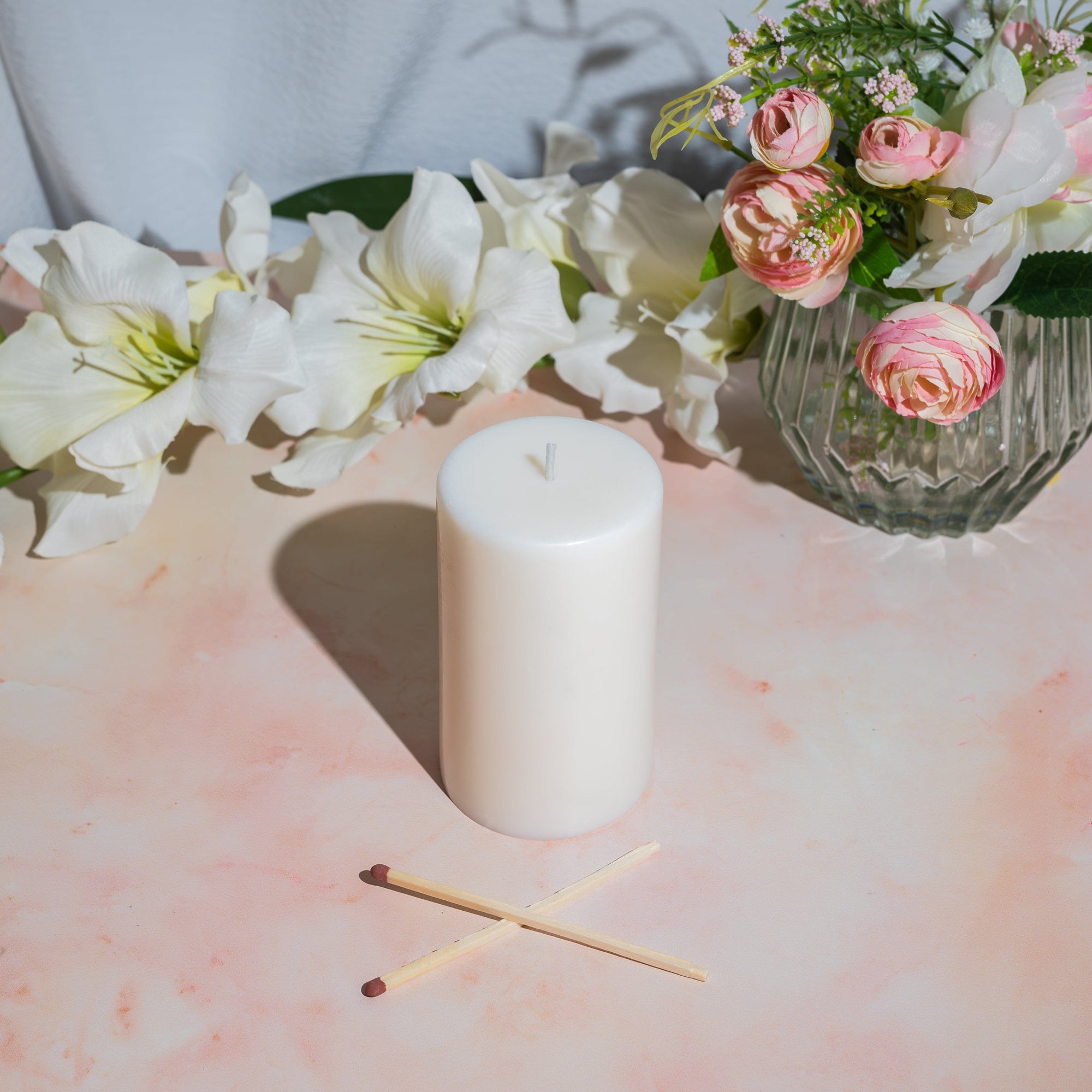Flat Cylinder 62x107 - Pillar Candle Mould