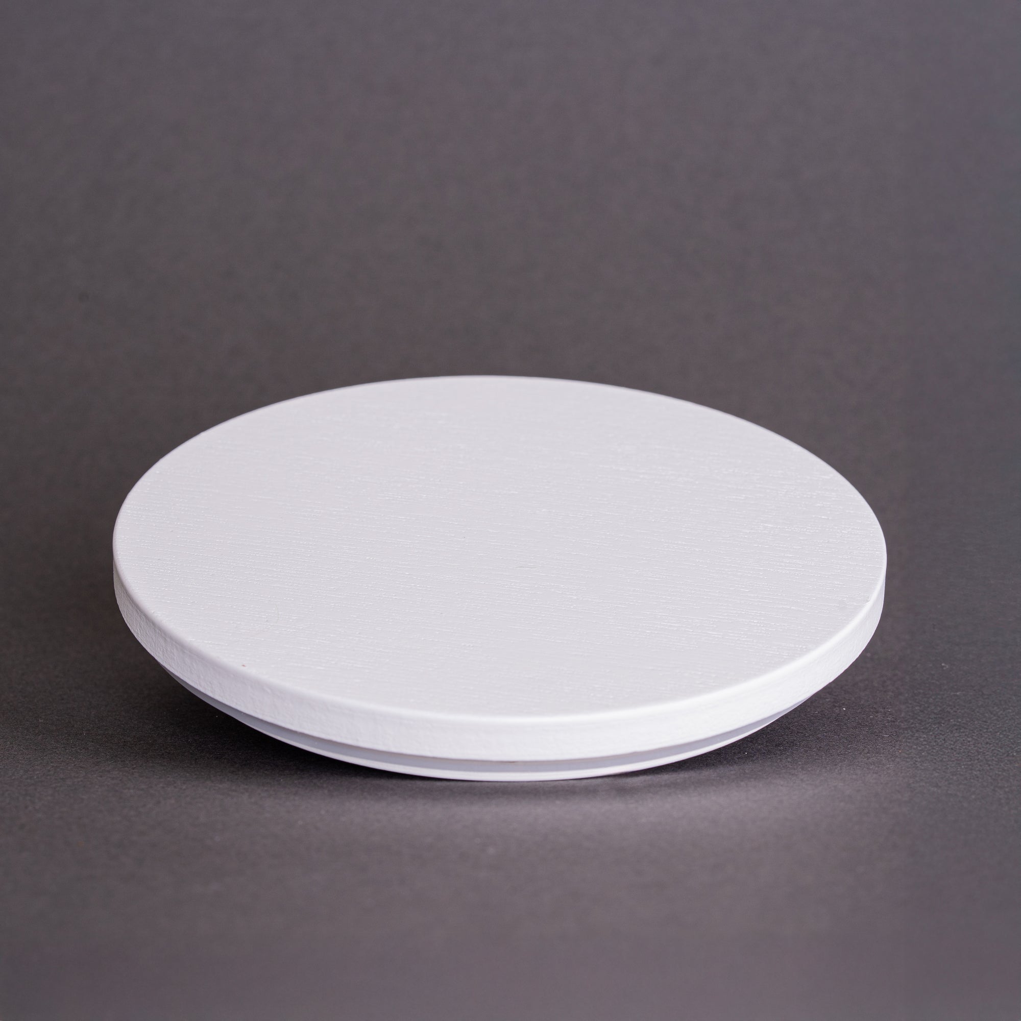 Couvercle en bois blanc pour pot Ebony 64cl