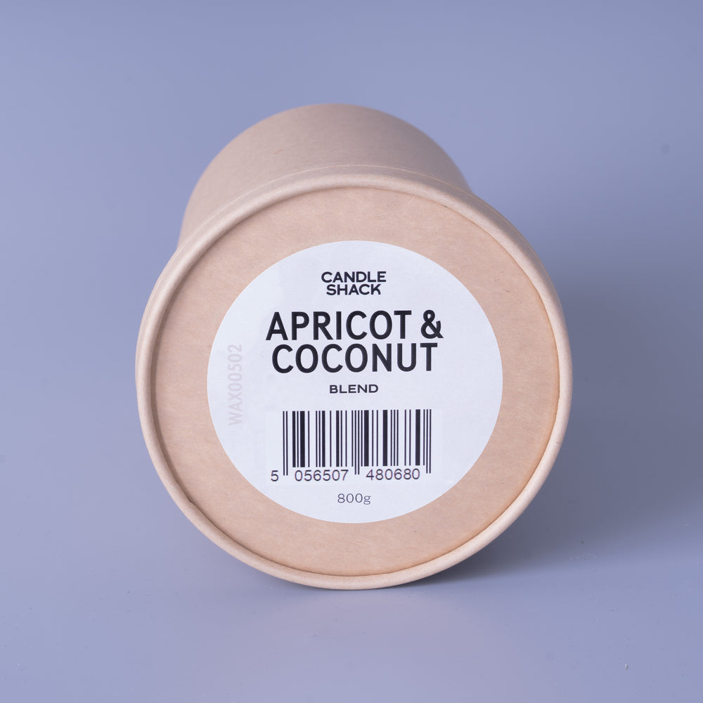 Aprikosen- und Kokosnusswachs