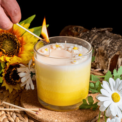 64cl Ebenholz-Kerzenschale - Klar