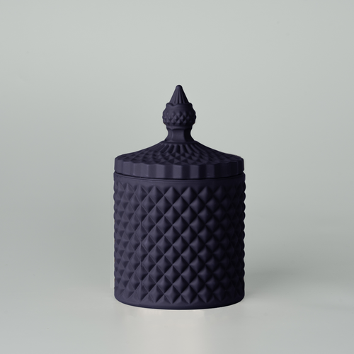 Pot Géométrique Mat Noir 23 cl – Édition Limitée