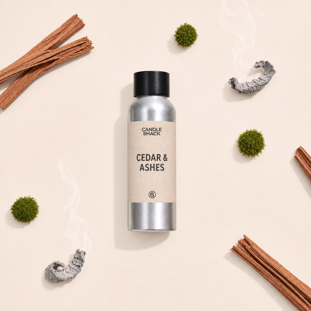 Cedar & Ashes fragrance oil – oriental woody candle scent by Candle Shack