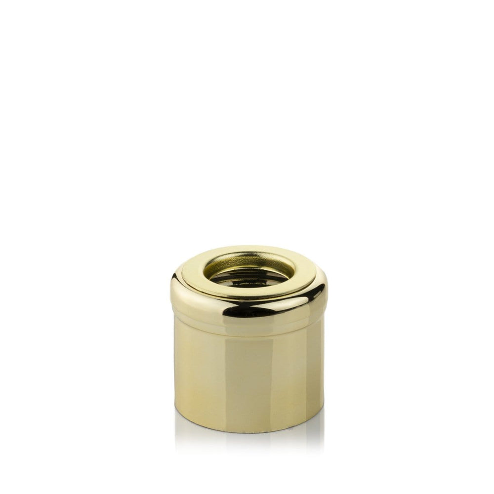 Deckel - Diffusor - 28mm - Gold - Tophat mit EPE - 6er-Pack