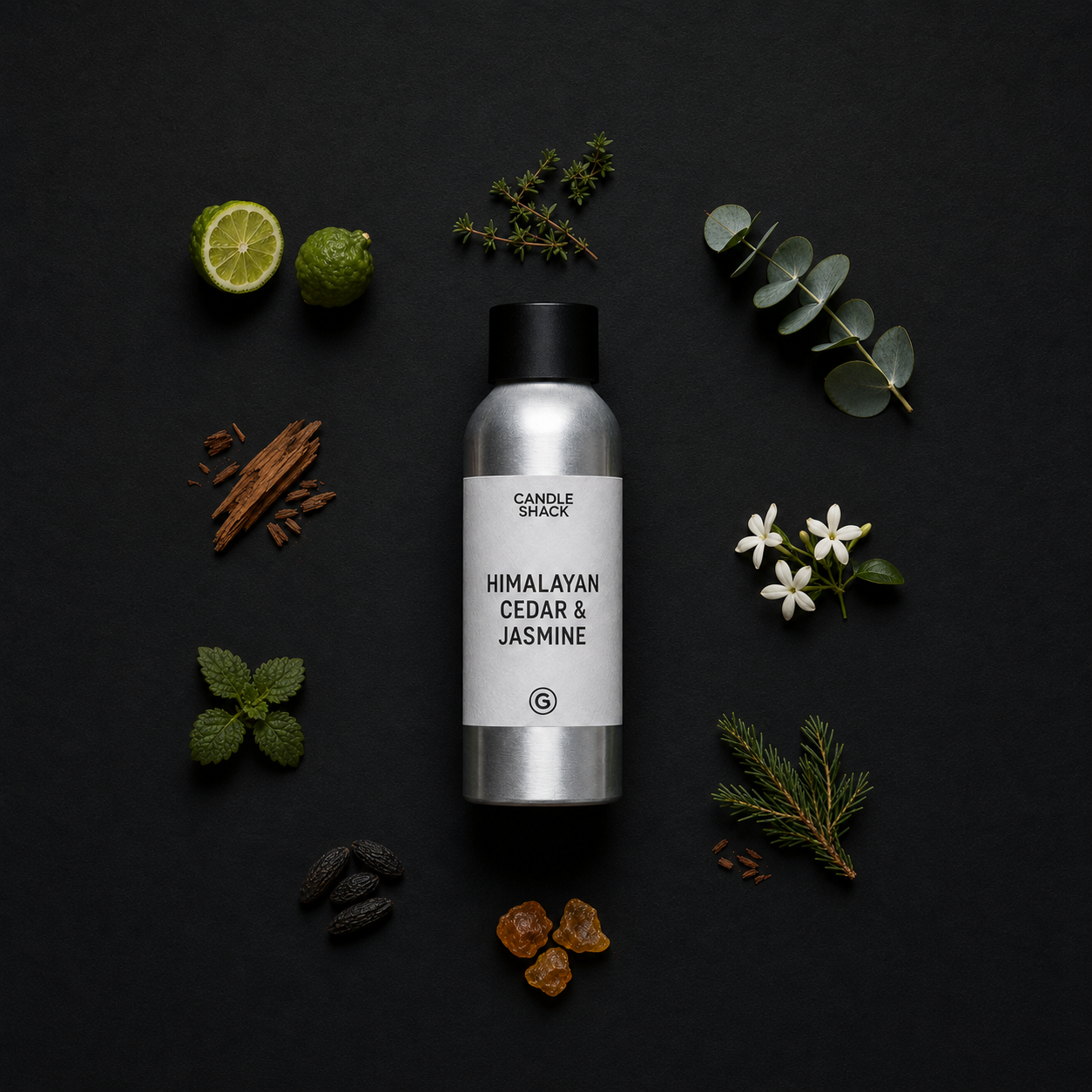Huile parfumée au cèdre de l'Himalaya et au jasmin
