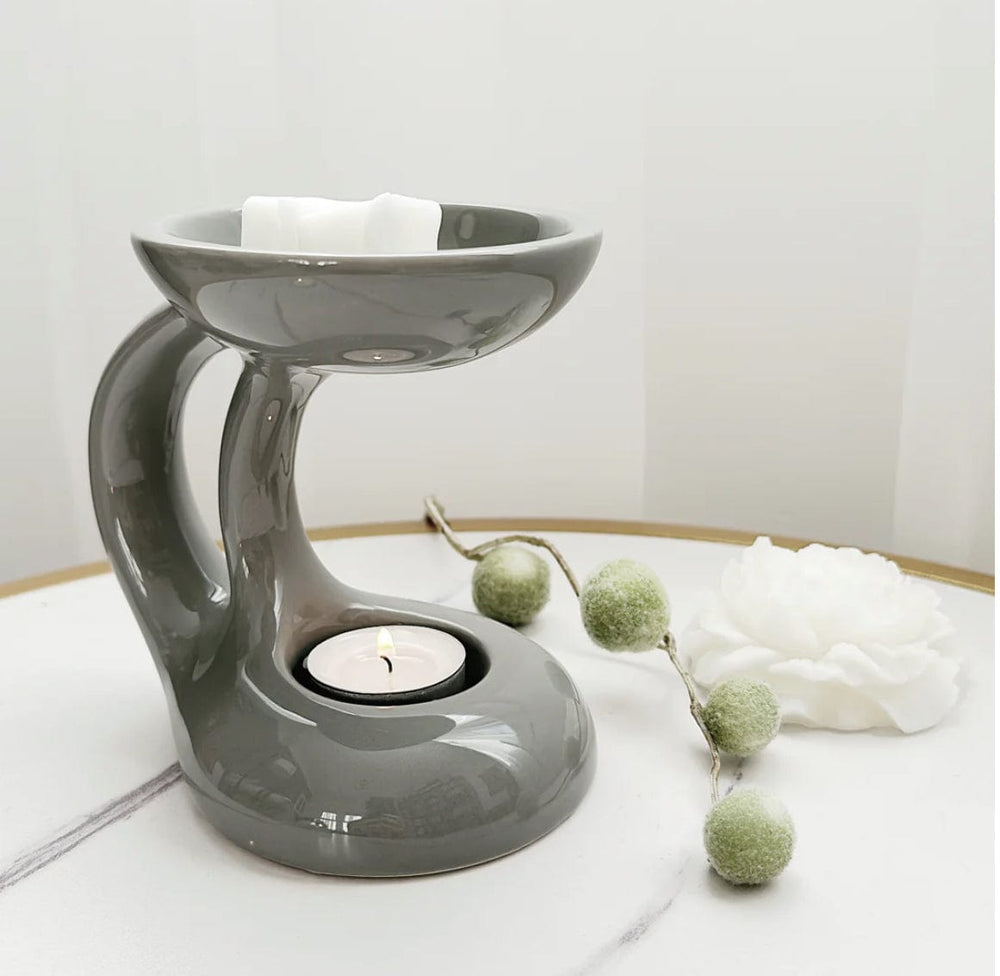 Wax Burner Bali - Grey