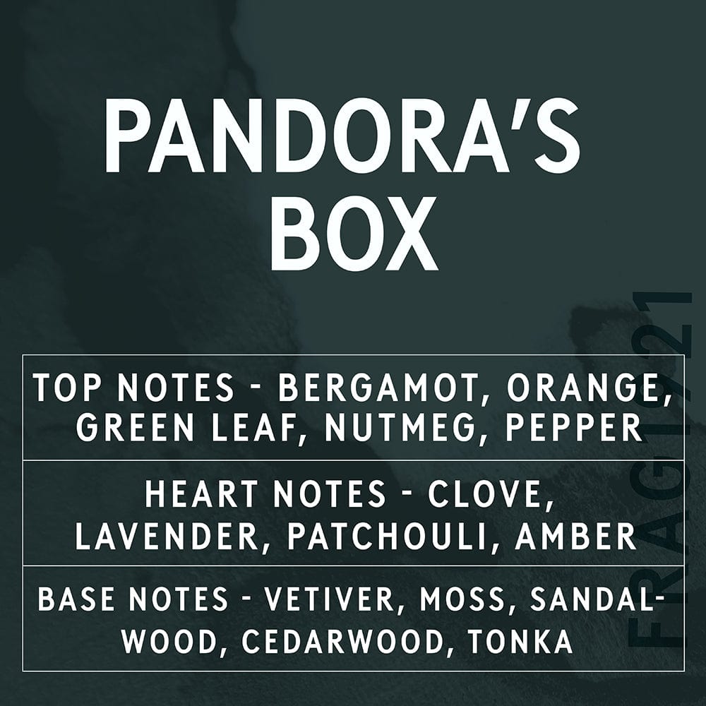 Pandora's Box Fragrance Oil Scent Cards