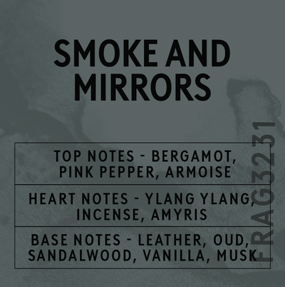 Smoke & Mirrors Fragrance Oil scent card
