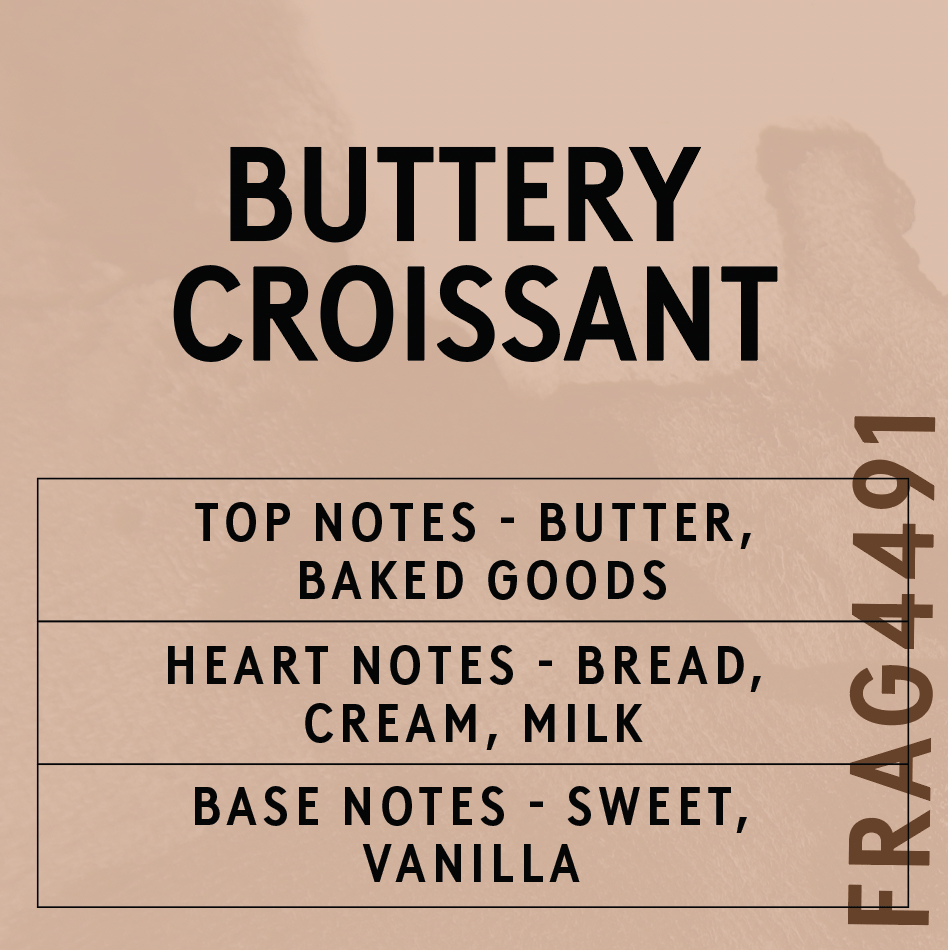 Buttery Croissant Scent Card