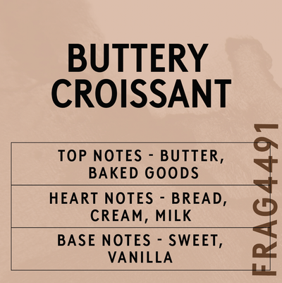 Buttery Croissant Scent Card