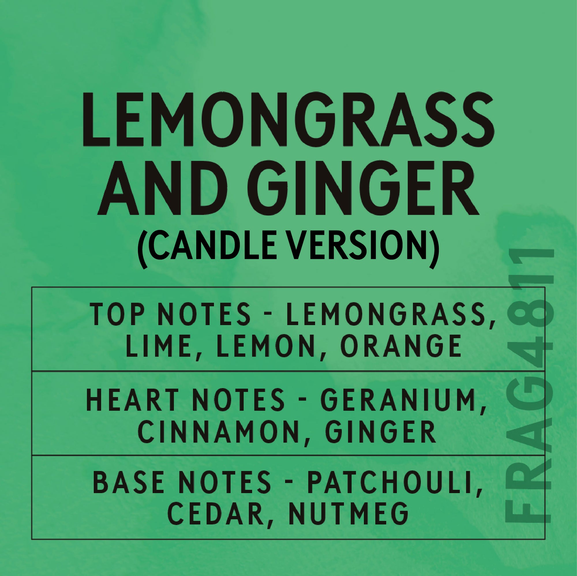 Lemongrass & Ginger Fragrance Oil (NEW)