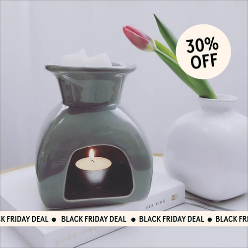 Wax Burner Mia - Grey