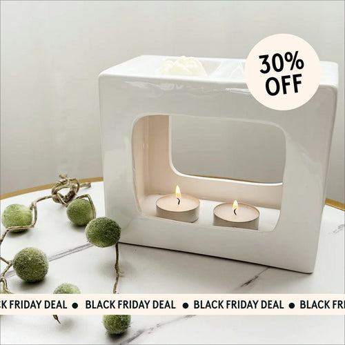 Wax Burner Talin Deluxe - White