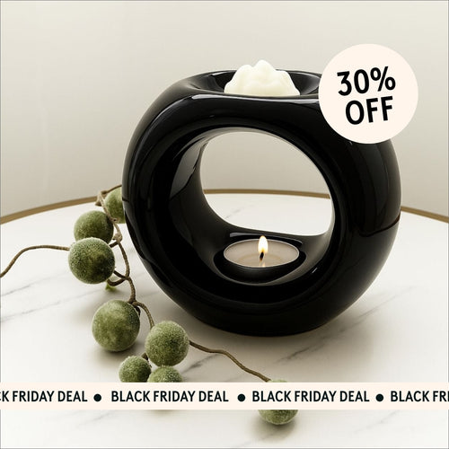 Wax Burner Oslo - Black