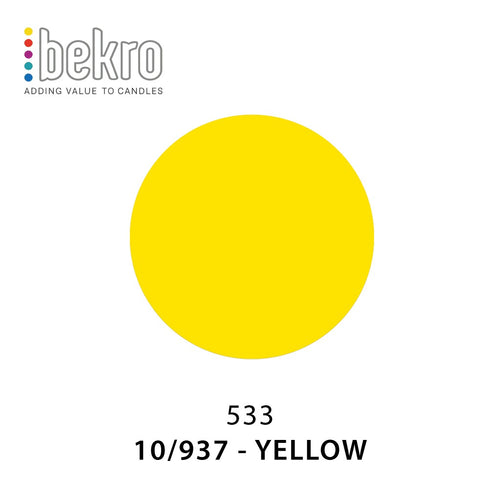 Teinture Bekro - 10/937 - Jaune