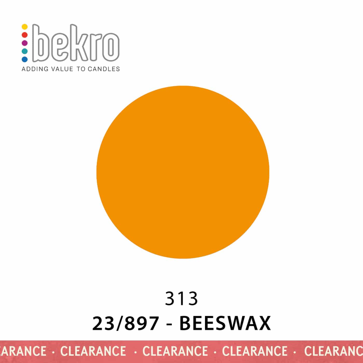 Bekro Farbstoff - 23/897 - Bienenwachs