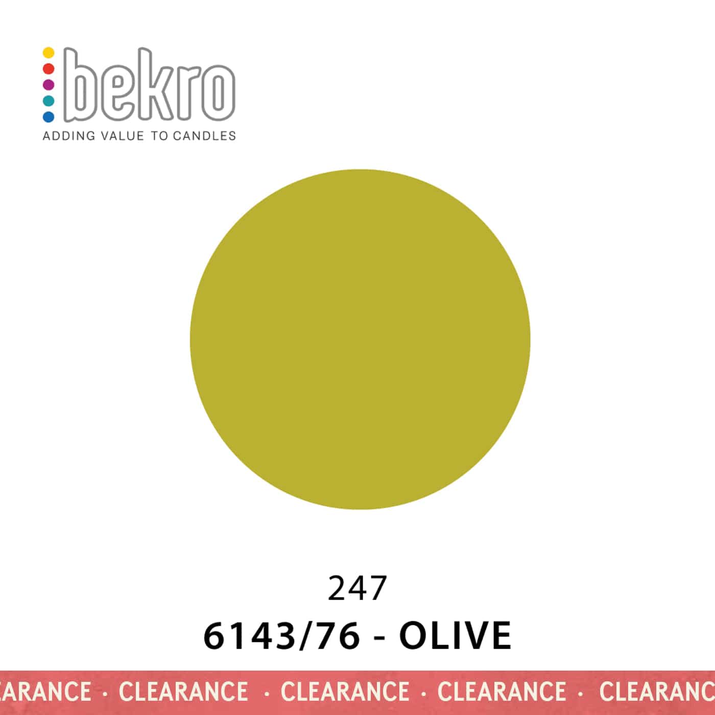 Teinture Bekro - 6143/76 - Olive