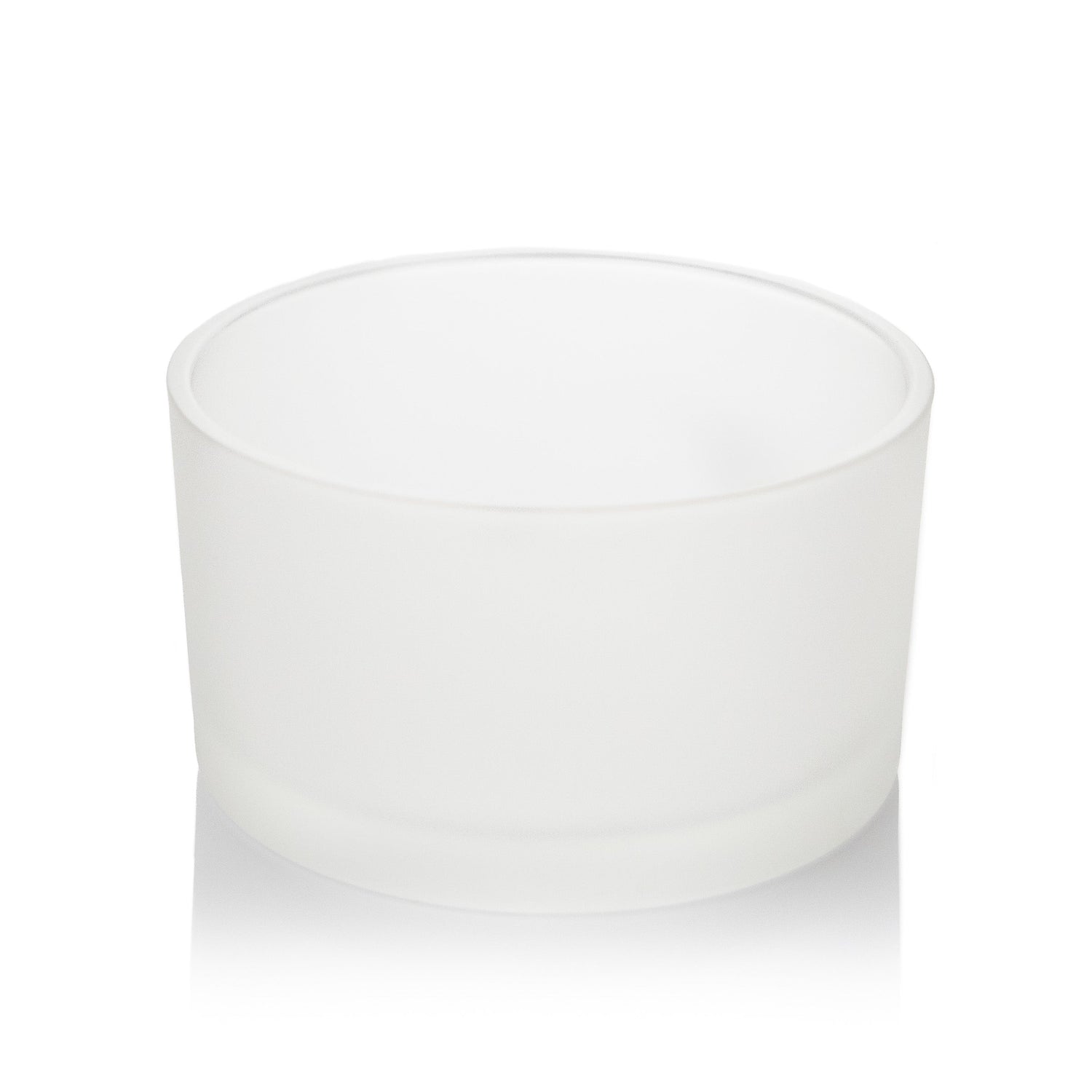 Candle Shack BV 50cl Candle Glass Bowl - Frosted Finish