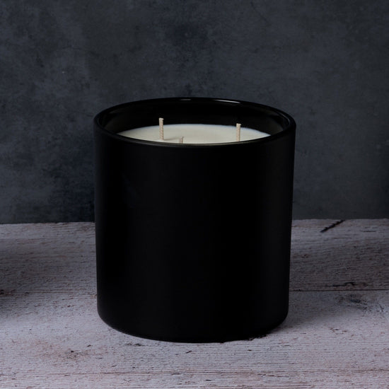 Candle Shack BV Candle Jar 64cl Ebony Candle Jar- Matt Black (Box of 6)