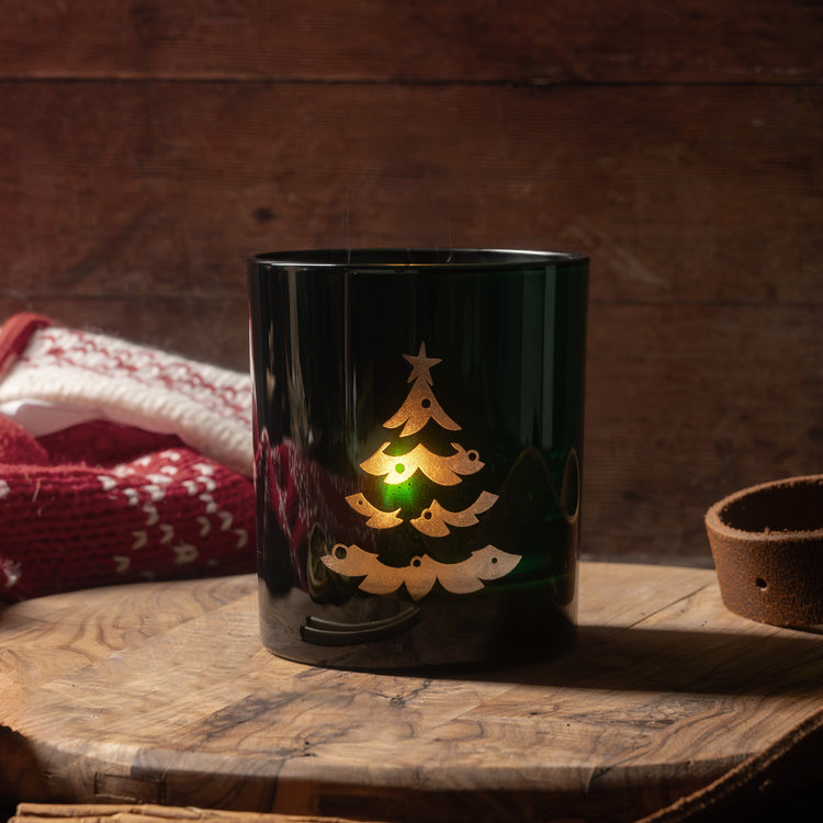 Candle Shack BV Candle Jar Pining For You - Emerald Green 30cl Lotti Christmas Candle Jar