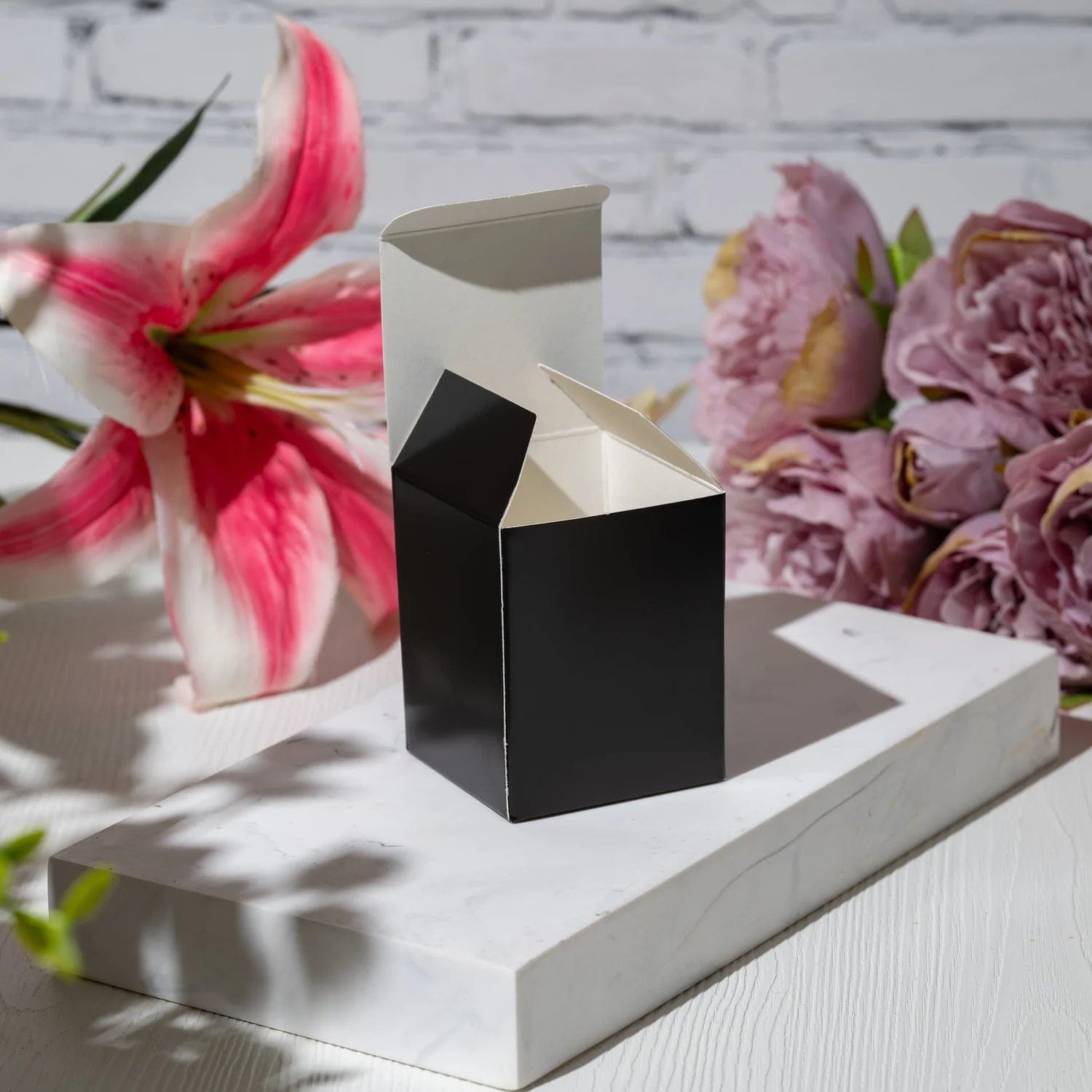 Candle Shack Candle Box Black Folding Box for 9cl Lauren Jars (Pack of 6)