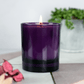Candle Shack Candle Jar 30cl Lotti Glass - Amethyst Purple - Box of 6