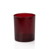 Candle Shack Candle Jar 30cl Lotti Glass - Red Ruby (Box of 6)