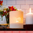 Candle Shack Candle Jar Breathe - White Matt 30cl Lotti Candle Jar (Box of 6)