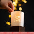 Candle Shack Candle Jar Daily Motivation - White Matt 30cl Lotti Candle Jar (Box of 6)