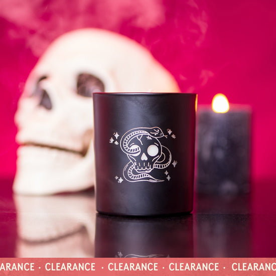 Candle Shack Candle Jar Spooky-licious - Matt Black 30cl Lotti Halloween Candle Jar (Box Of 6)
