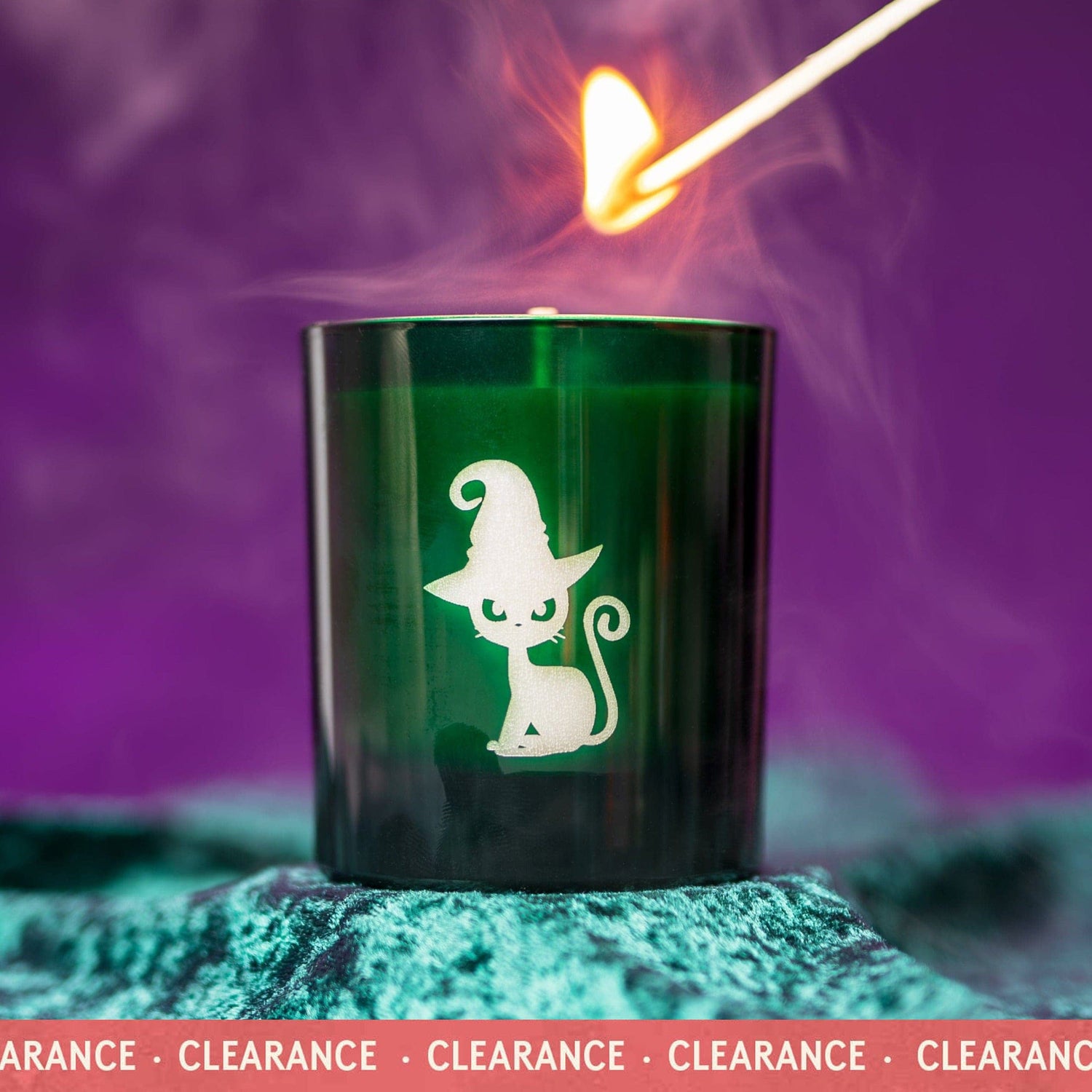 Candle Shack Candle Jar Witch, Please - Emerald 30cl Lotti Halloween Candle Jar (Box of 6)