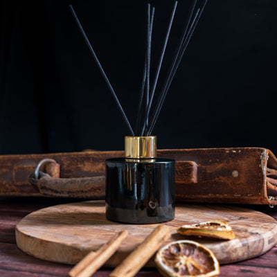 Candle Shack Diffuser Bottle 100ml Squat Diffuser Bottle - Amber (Box of 6)