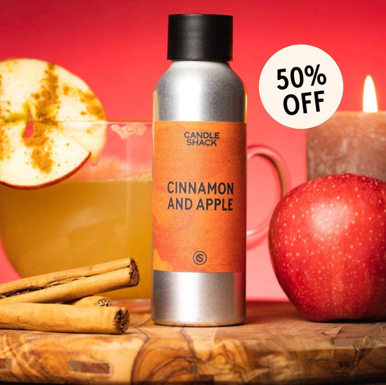 Candle Shack Fragrance Cinnamon & Apple Fragrance Oil