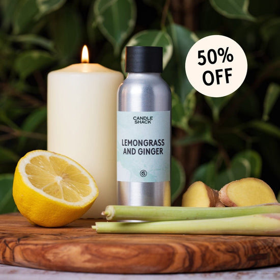 Candle Shack Fragrance Lemongrass & Ginger Fragrance Oil