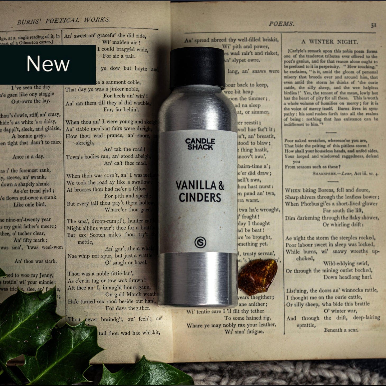 Candle Shack Fragrance Vanilla & Cinders Fragrance Oil