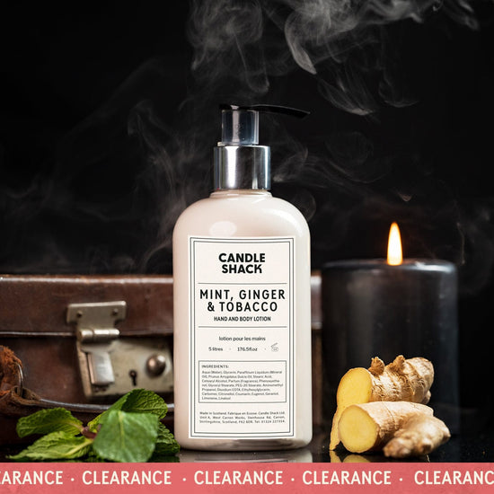 Candle Shack Soap Hand & Body Lotion - Mint Ginger & Tobacco